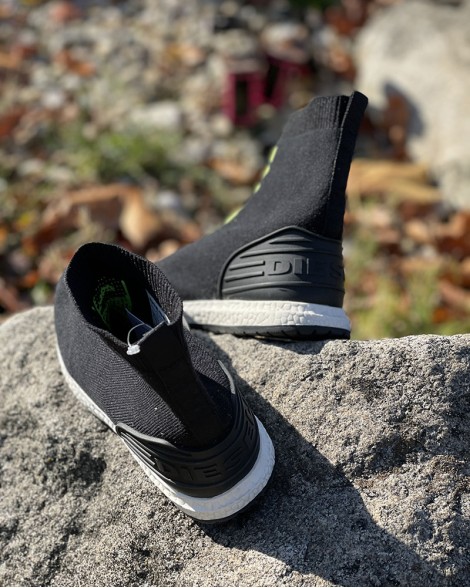 Tenisky dětské Diesel SLIP ON ponožkové s nápisem